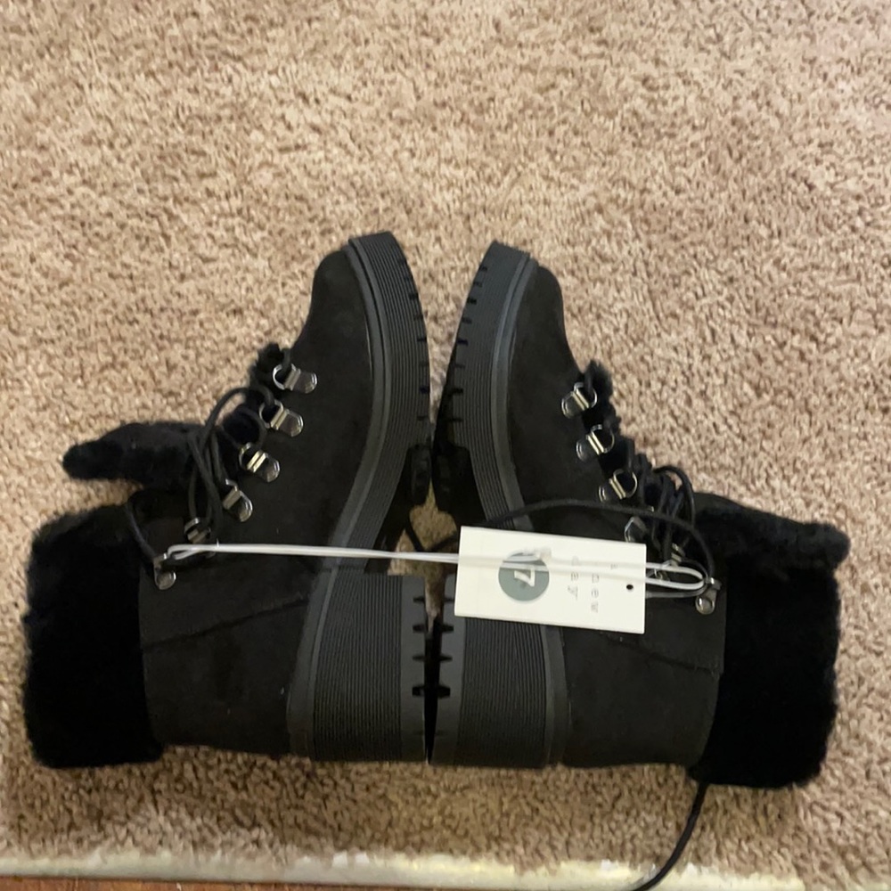 Brand New Black Target Boots, soft and warm material inside